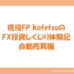 FX投資しくじり体験記　自動売買編